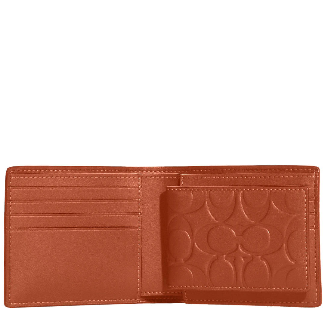 Buy Coach 3 In 1 Wallet In Signature Leather In Sunset C9990