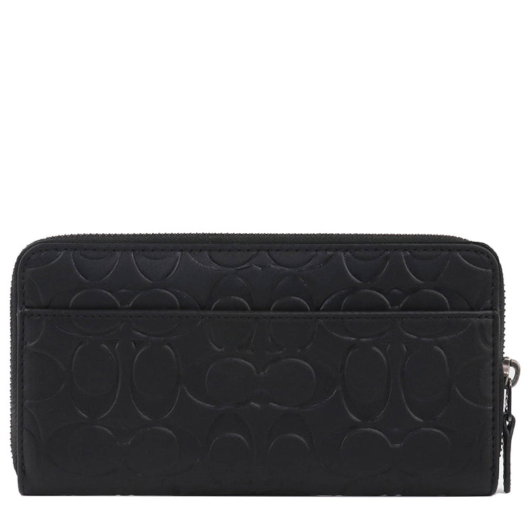 Buy Coach Accordion Wallet In Signature Leather in Black CE551 Online in Singapore | PinkOrchard.com