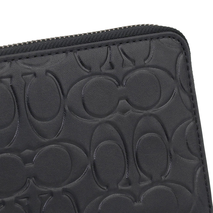 Buy Coach Accordion Wallet In Signature Leather in Black CE551 Online in Singapore | PinkOrchard.com