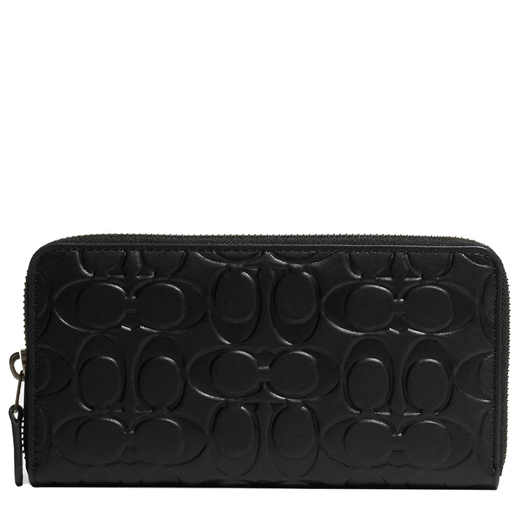 Buy Coach Accordion Wallet In Signature Leather in Black CE551 Online in Singapore | PinkOrchard.com