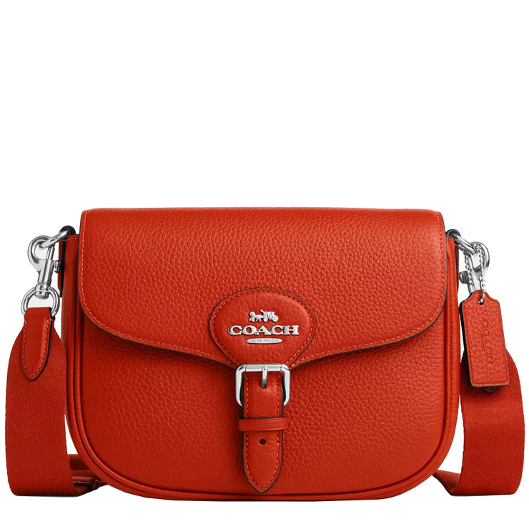 Buy Coach Amelia Saddle Bag in Deep Orange CP107 Online in Singapore | PinkOrchard.com