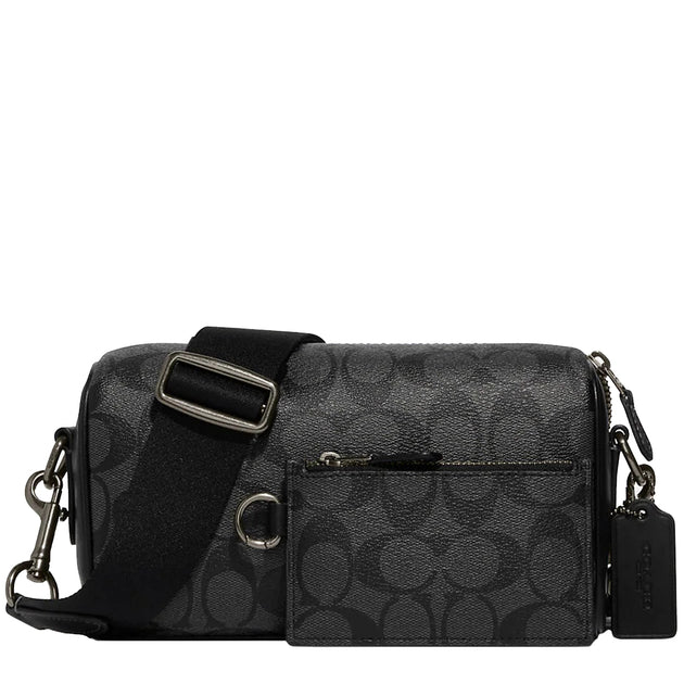 Buy Coach Axel Crossbody Bag In Signature Canvas in Charcoal CJ674 ...