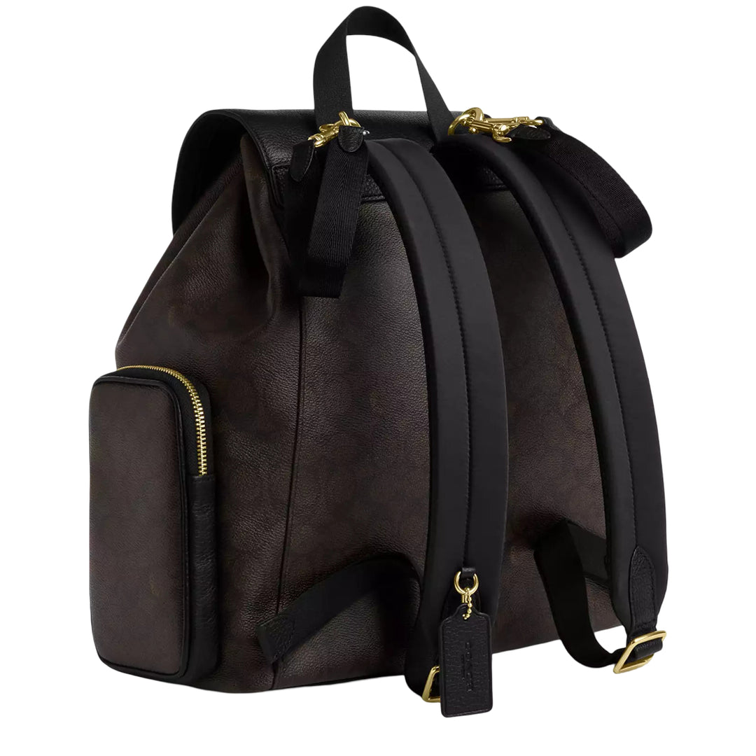 Coach Baby Backpack Bag In Signature Canvas CZ187
