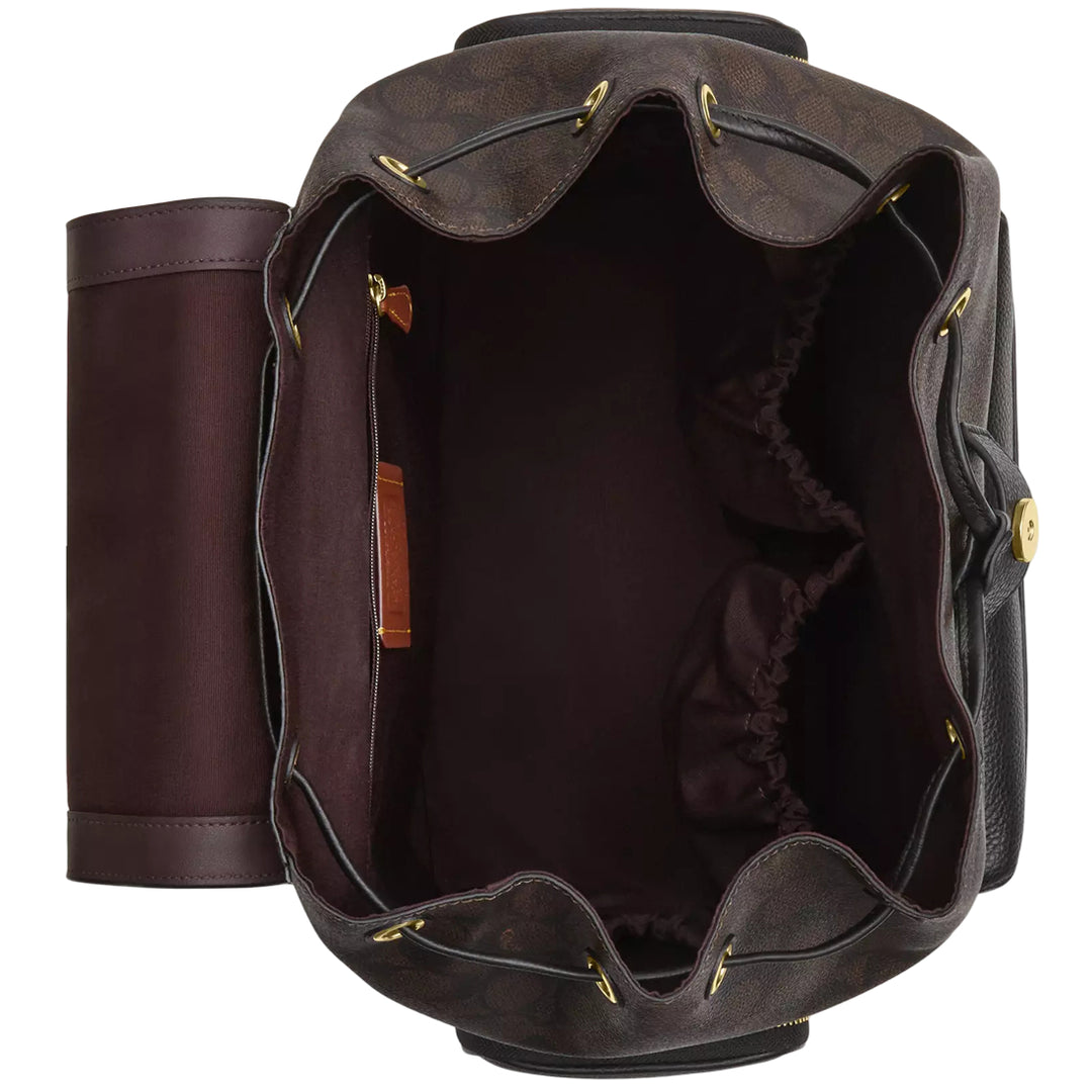 Coach Baby Backpack Bag In Signature Canvas CZ187 Coach Baby Backpack Bag In Signature Canvas CZ187