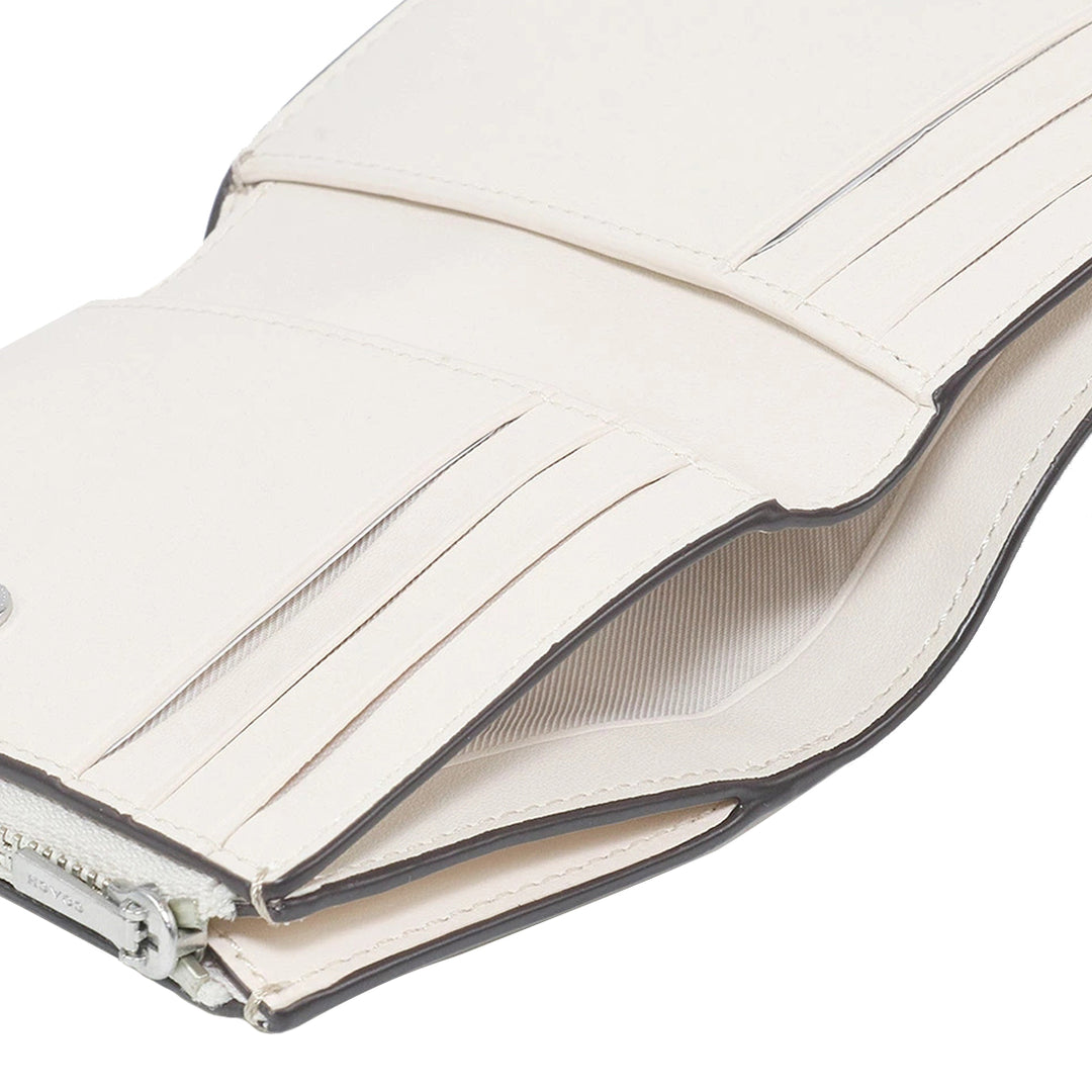 Buy Coach Bifold Wallet In Signature Canvas in Light Khaki/ Chalk