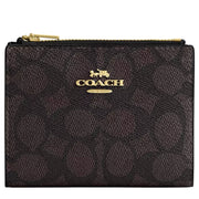 Buy Coach Bifold Wallet In Signature Canvas in Walnut/ Black CW803 Online in Singapore | PinkOrchard.com