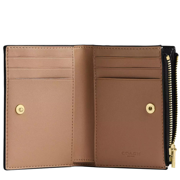 Buy Coach Bifold Wallet In Signature Canvas in Walnut/ Black CW803 Online in Singapore | PinkOrchard.com