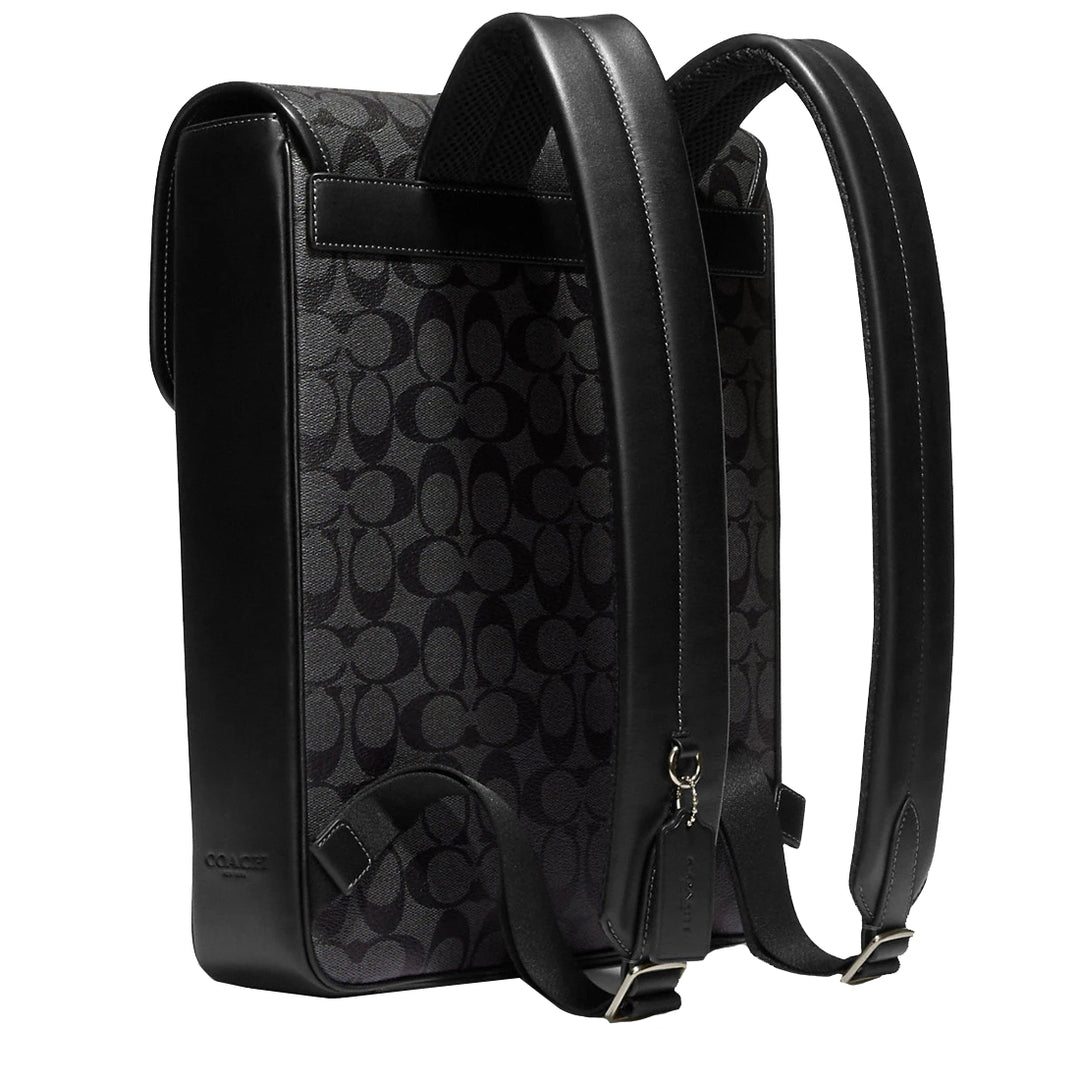 coach backpack for sale philippines Buy Coach Blaine Backpack Bag In Signature Canvas in Charcoal CJ575 Online in Singapore