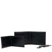 Buy Coach Boxed 3 In 1 Wallet Gift Set In Signature Canvas In Black/ Oxblood 41346 Online in Singapore | PinkOrchard.com