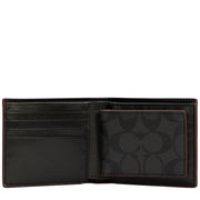 Buy Coach Boxed 3 In 1 Wallet Gift Set In Signature Canvas In Black/ Oxblood 41346 Online in Singapore | PinkOrchard.com