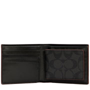 Buy Coach Boxed 3 In 1 Wallet Gift Set In Signature Canvas In Black/ Oxblood 41346 Online in Singapore | PinkOrchard.com