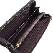 Buy Coach Boxed Long Zip Around Wallet In Signature Leather in Black cf464 Online in Singapore | PinkOrchard.com