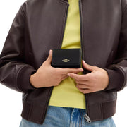 Buy Coach Card Holder Wallet In Signature Canvas in Walnut/ Black CZ034 Online in Singapore | PinkOrchard.com