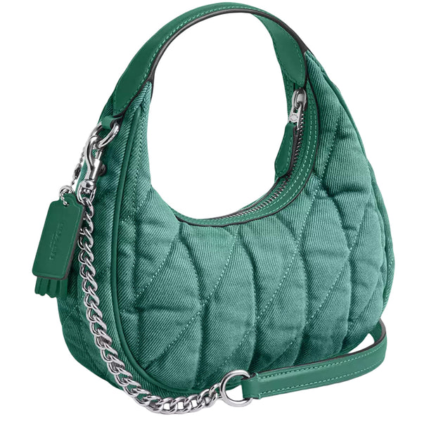 Back View of Coach Carmen Mini Crossbody Bag - Ivy/ Green CBR11