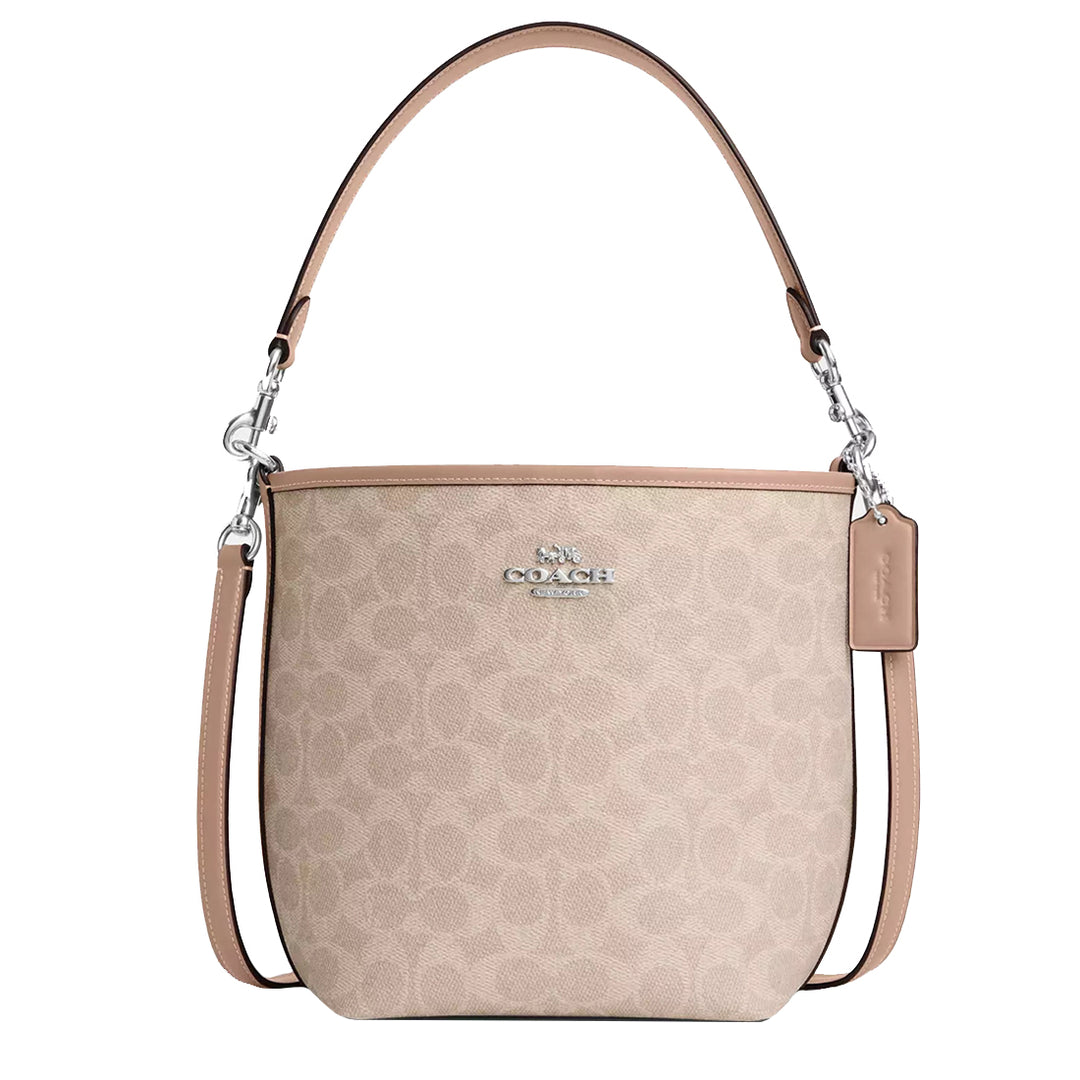 Buy Coach City Bucket Bag In Signature Canvas in Sand/ Taupe CT800 