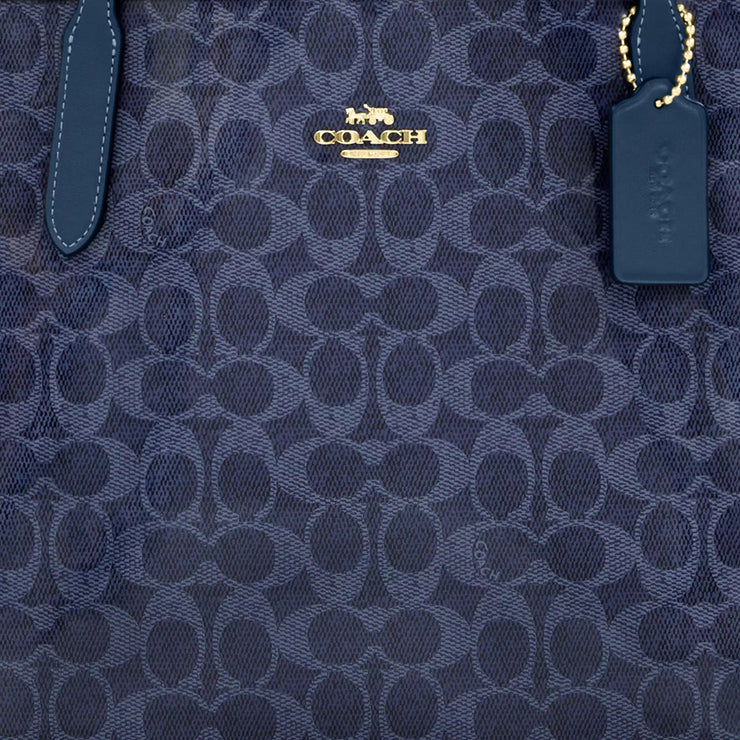 Buy Coach City Tote Bag In Signature Canvas in Dark Denim CAK30 Online in Singapore | PinkOrchard.com