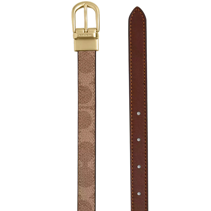 Buy Coach Classic Buckle Cut To Size Reversible Belt, 18 Mm in Tan/ Brown CX058 Online in Singapore | PinkOrchard.com