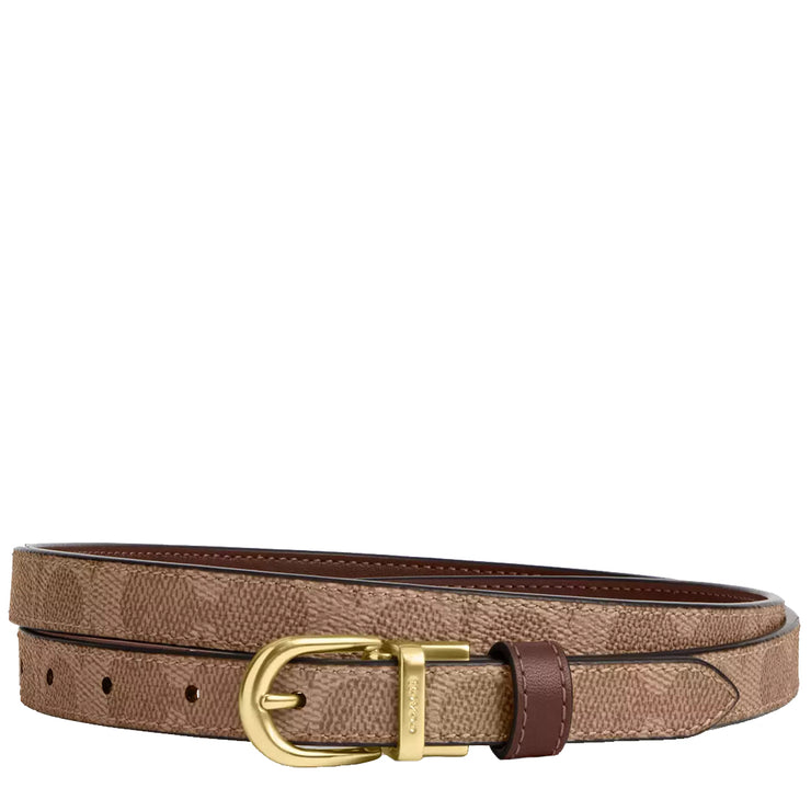 Buy Coach Classic Buckle Cut To Size Reversible Belt, 18 Mm in Tan/ Brown CX058 Online in Singapore | PinkOrchard.com