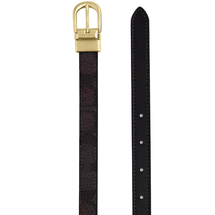 Buy Coach Classic Buckle Cut To Size Reversible Belt, 18 Mm in Walnut/ Black CX058 Online in Singapore | PinkOrchard.com