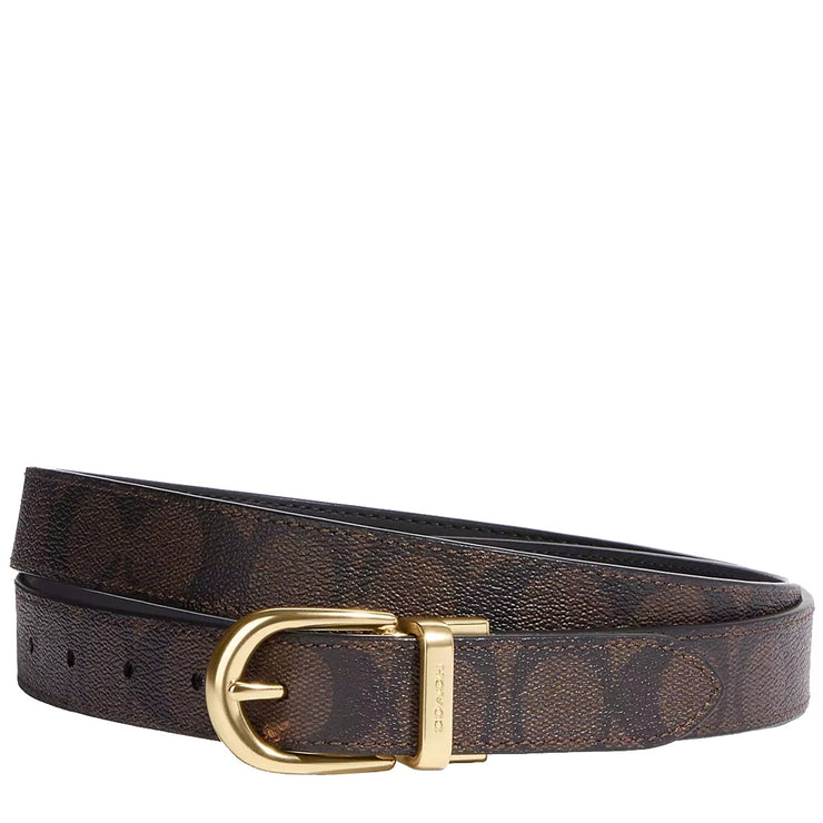 Buy Coach Classic Buckle Cut To Size Reversible Belt 25Mm in Brown/ Black CF270 Online in Singapore | PinkOrchard.com