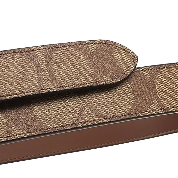 Buy Coach Classic Buckle Cut To Size Reversible Belt 25Mm in Khaki/ Saddle CF270 Online in Singapore | PinkOrchard.com