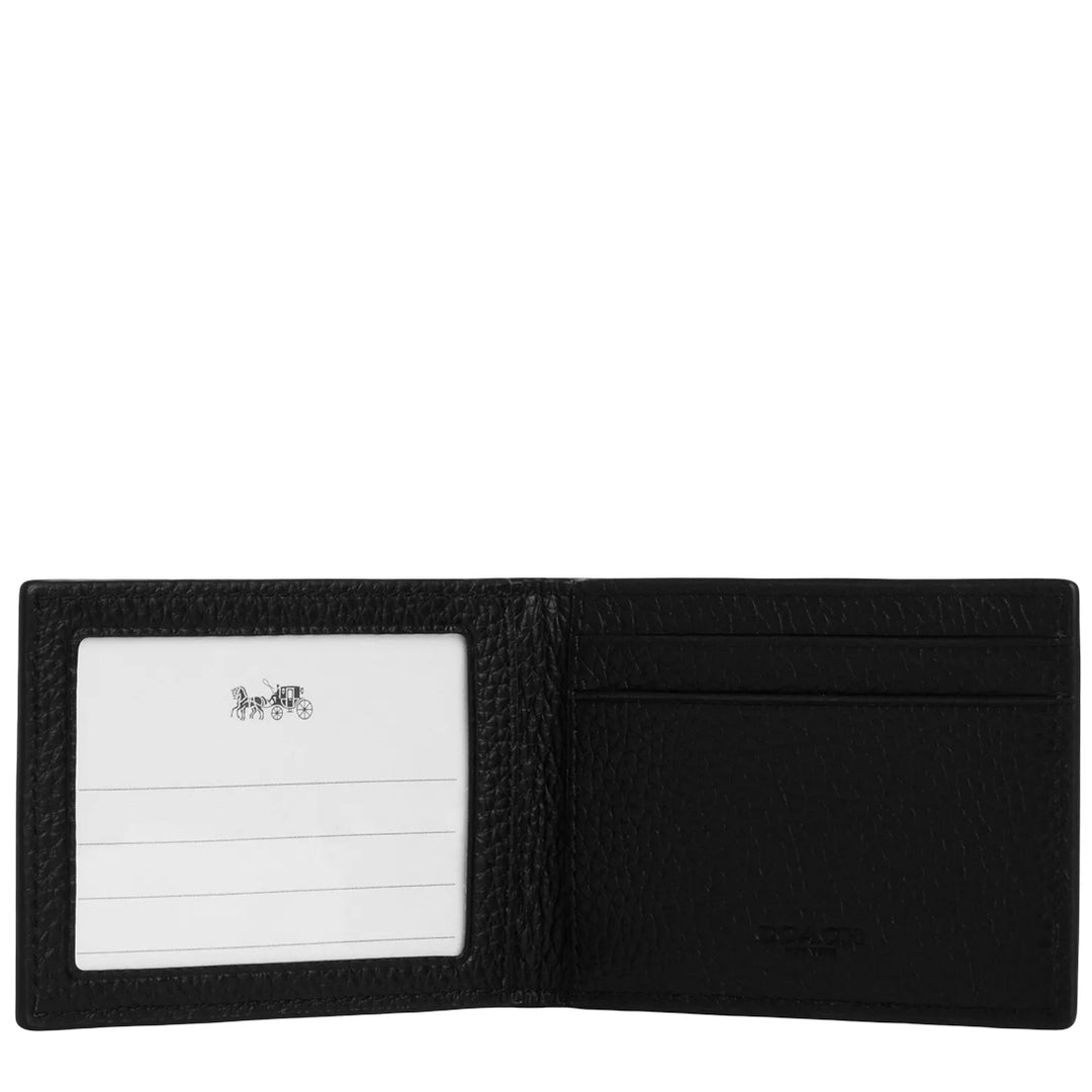 Coach Compact Billfold Wallet - Black CM167 | Designer Wallets