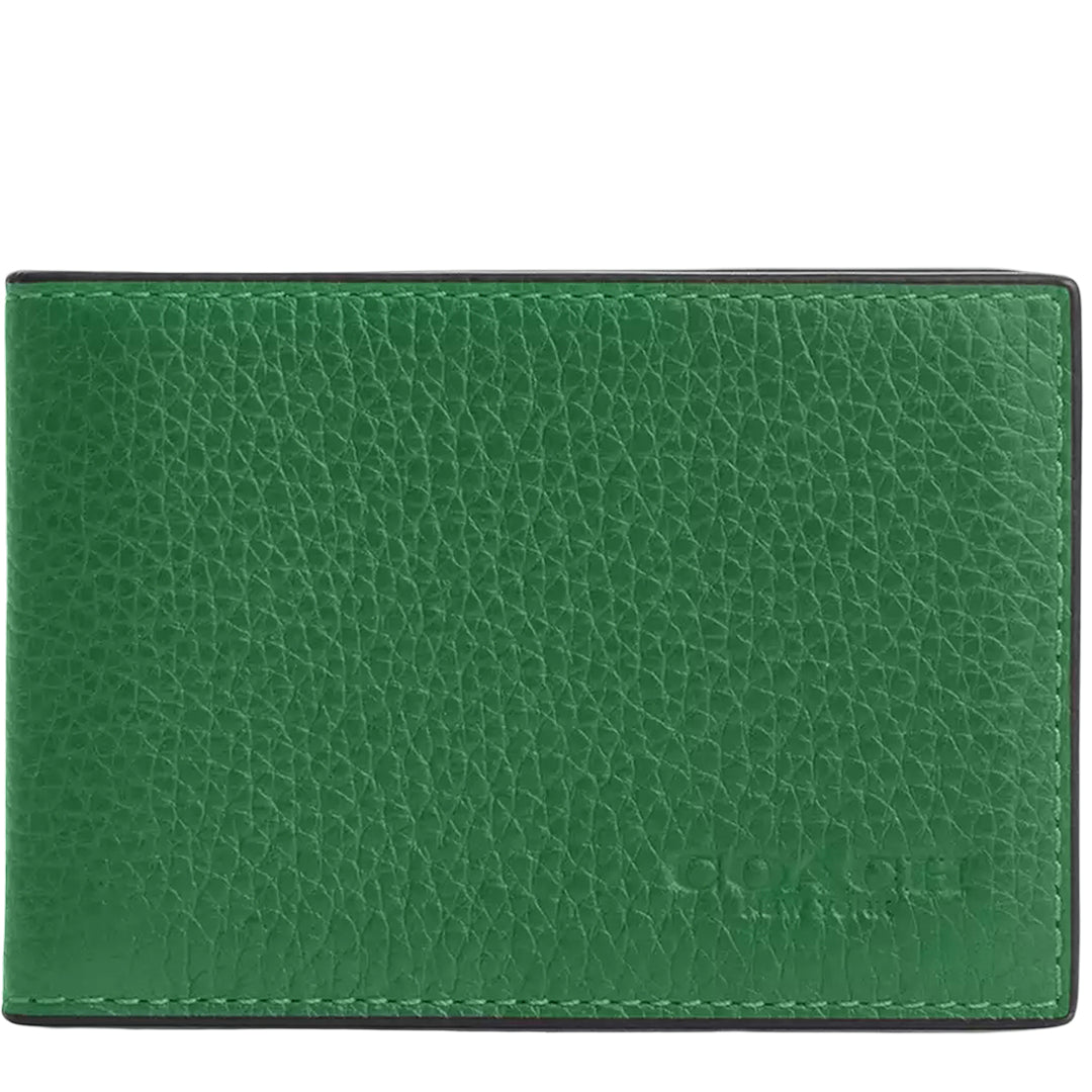 小物 Coach 65th Turnlock Bifold wallet green Coach Compact Billfold Wallet - Kelly CM167 | Designer Wallets