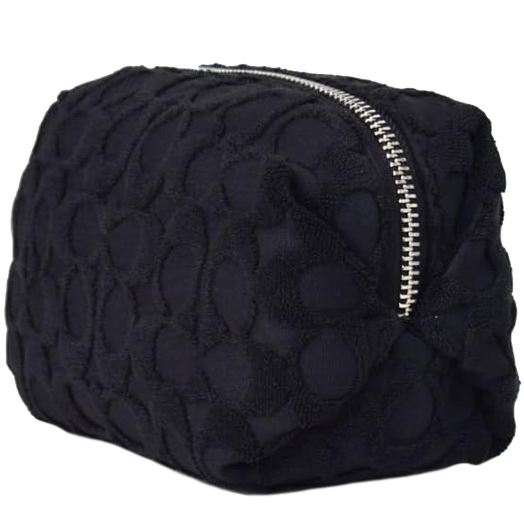 Buy Coach Cosmetic Case In Signature Terry in Black CU178 Online in Singapore | PinkOrchard.com