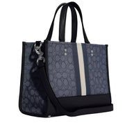 Buy Coach Dempsey Carryall Bag In Signature Jacquard With Stripe And Coach Patch in Denim/ Midnight Navy C8448 Online in Singapore | PinkOrchard.com