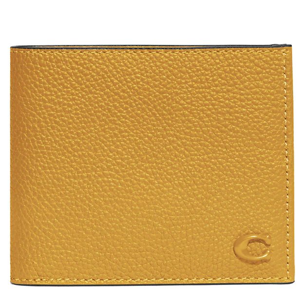 Buy Coach Double Billfold Wallet in Yellow Gold CC136 Online in Singapore | PinkOrchard.com