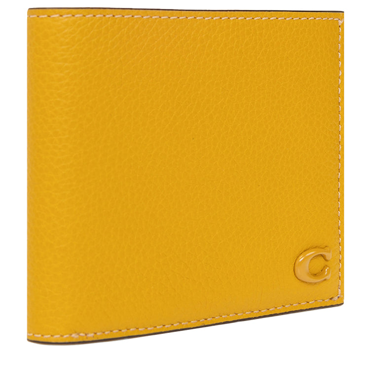 Buy Coach Double Billfold Wallet in Yellow Gold CC136 Online in Singapore | PinkOrchard.com