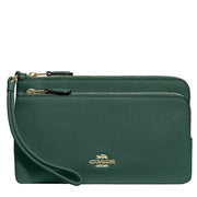 Buy Coach Double Zip Wallet in Dark Pine C5610 Online in Singapore | PinkOrchard.com