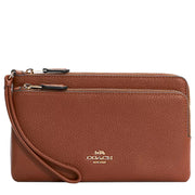 Buy Coach Double Zip Wallet in Redwood C5610 Online in Singapore | PinkOrchard.com