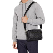 Buy Coach Elias Crossbody Bag In Signature Canvas in Charcoal CJ510 Online in Singapore |