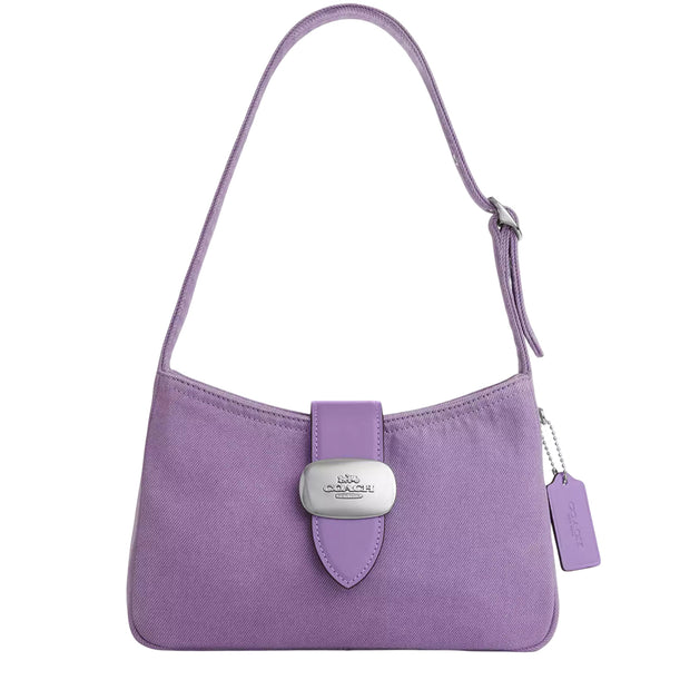Front View of Coach Eliza Shoulder Bag - Iris CBR14