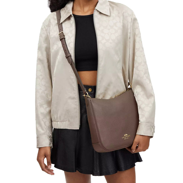 Buy Coach Ellie File Bag in Dark Stone CU960 Online in Singapore | PinkOrchard.com