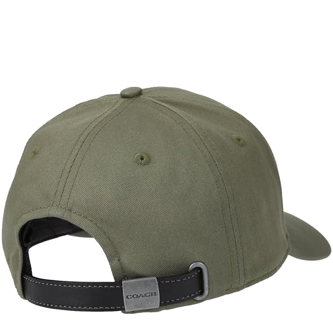 Buy Coach Embroidered Baseball Hat in Military Green CH409 Online