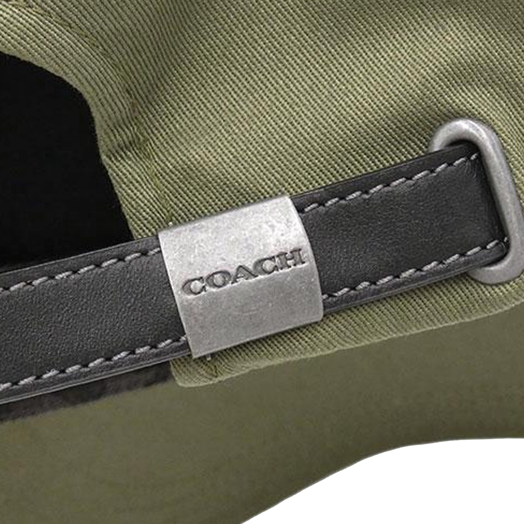 Buy Coach Embroidered Baseball Hat in Military Green CH409 Online
