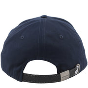 Back View of Coach Embroidered Baseball Hat Navy CAA64