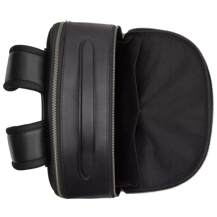 Interior view of Coach Ethan Backpack Bag In Signature Canvas - Charcoal/ Black CY832
