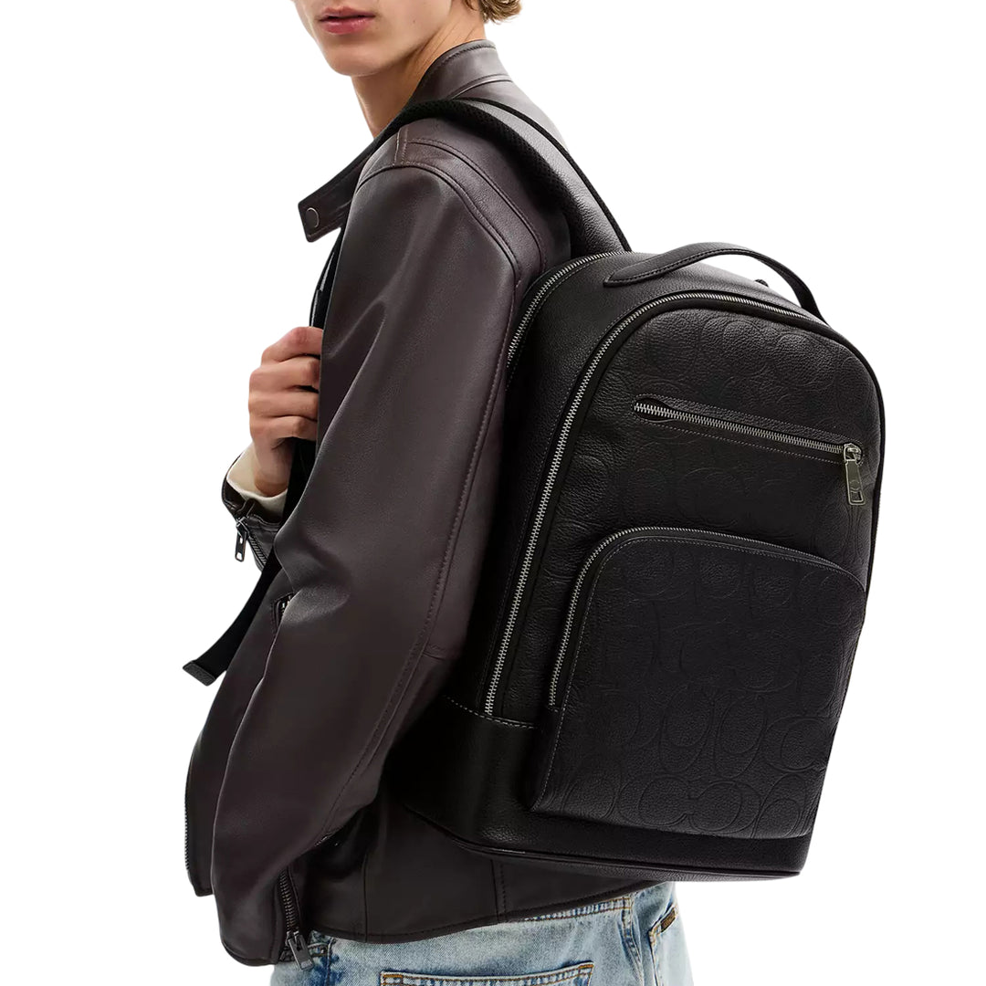 coach ethan backpack Coach Ethan Backpack Bag In Signature Leather