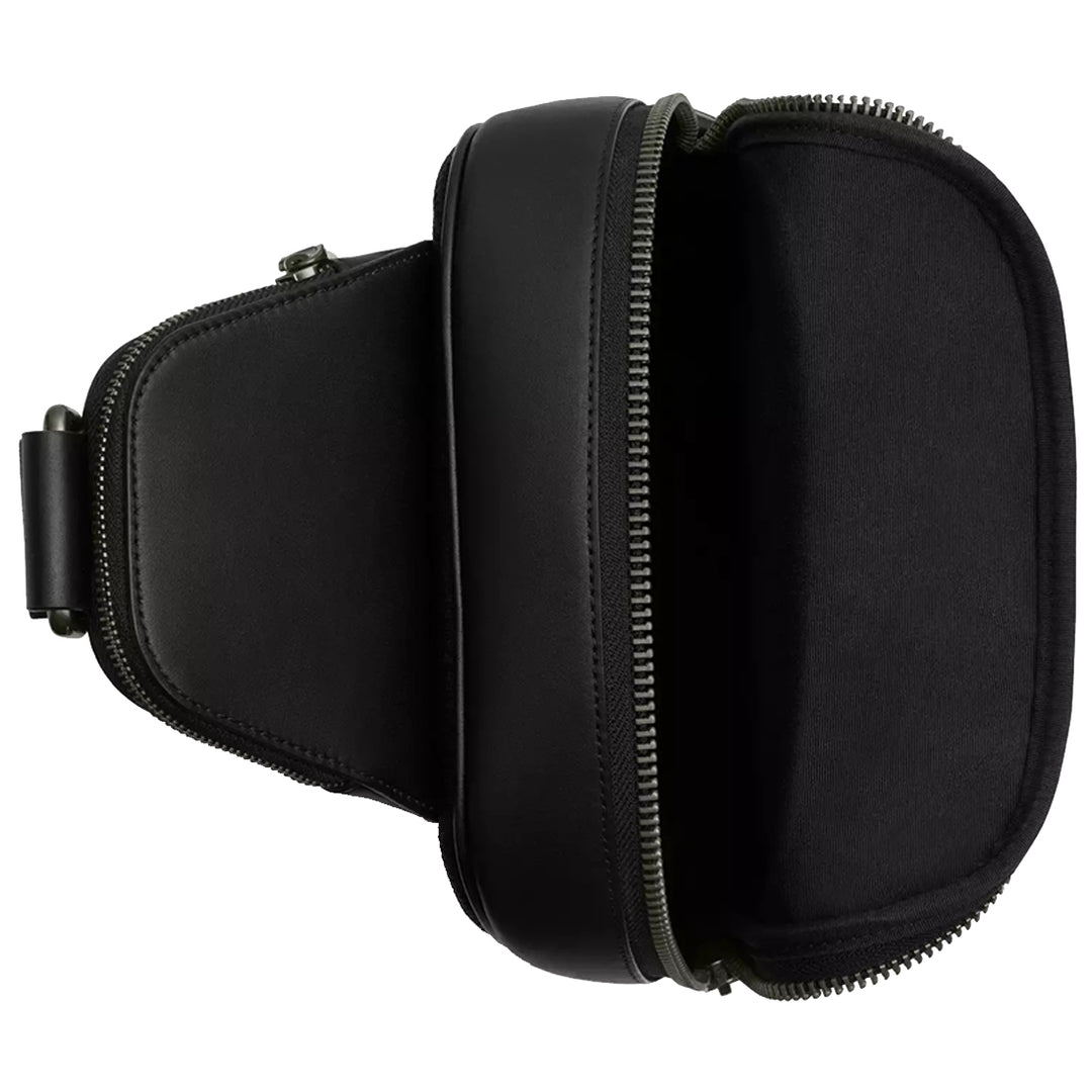 【国内/即発】 COACH ボディバッグ Ethan Pack Coach Ethan Pack Leather -Black