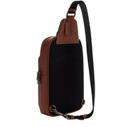 Back View of Coach Ethan Pack Bag In Signature Canvas - Tan/ Vintage Brown CBI71