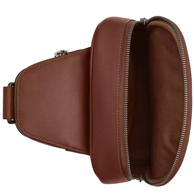 Interior View of Coach Ethan Pack Bag In Signature Canvas - Tan/ Vintage Brown CBI71