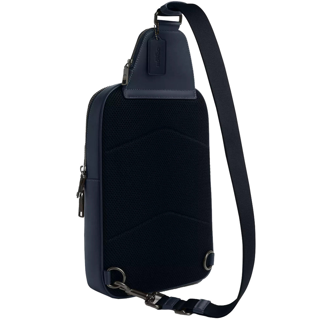 Buy Coach Ethan Pack Bag In Signature Denim in Denim/ Midnight