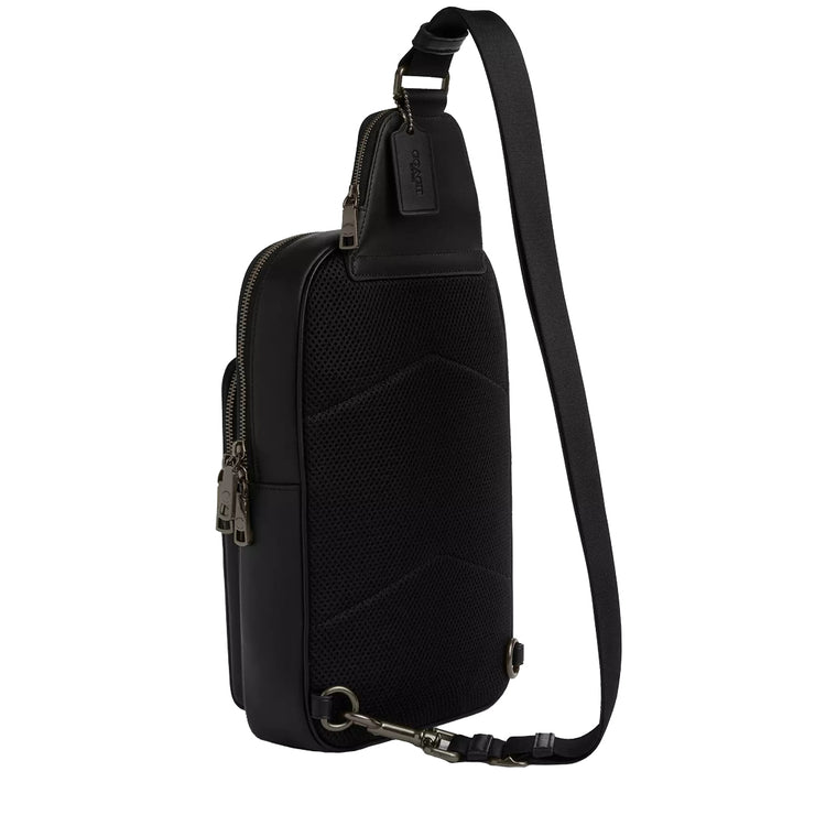 Buy Coach Ethan Pack In Signature Canvas in Charcoal/ Black CZ393 Online in Singapore | PinkOrchard.com