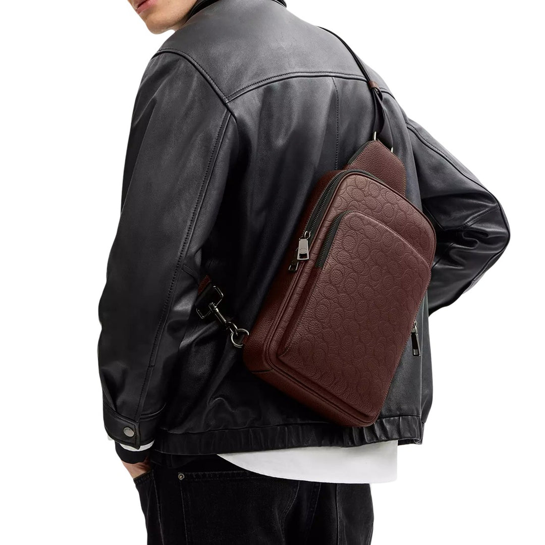 Coach Ethan Pack Bag In Signature Leather CDC68 | Designer Bags