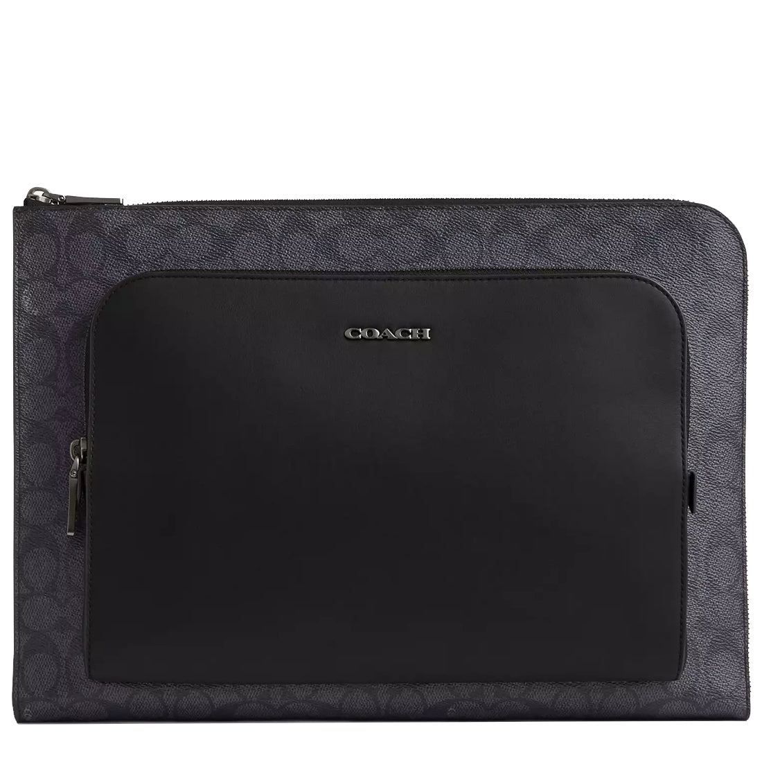 Buy Coach Ethan Portfolio Laptop Case In Signature Canvas in Charcoal ...