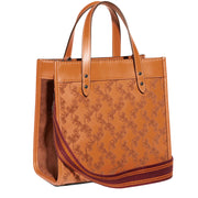 Buy Coach Field Tote Bag 22 With Horse And Carriage in Butterscotch CD750 Online in Singapore | PinkOrchard.com