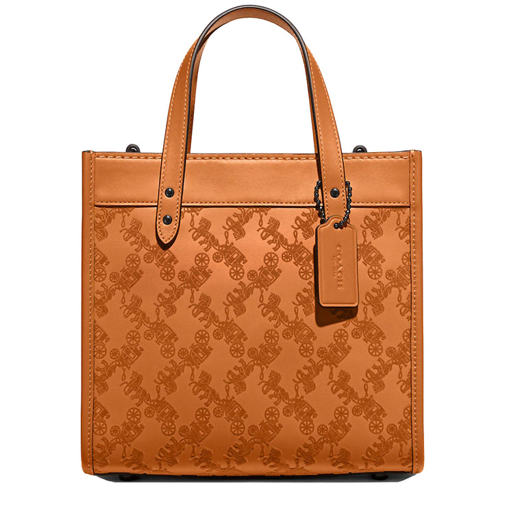 Buy Coach Field Tote Bag 22 With Horse And Carriage in Butterscotch CD750 Online in Singapore | PinkOrchard.com